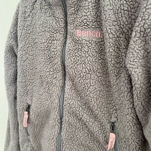 Bench Kids Sherpa Fleece Zip-Up Jacket – Size 7/8